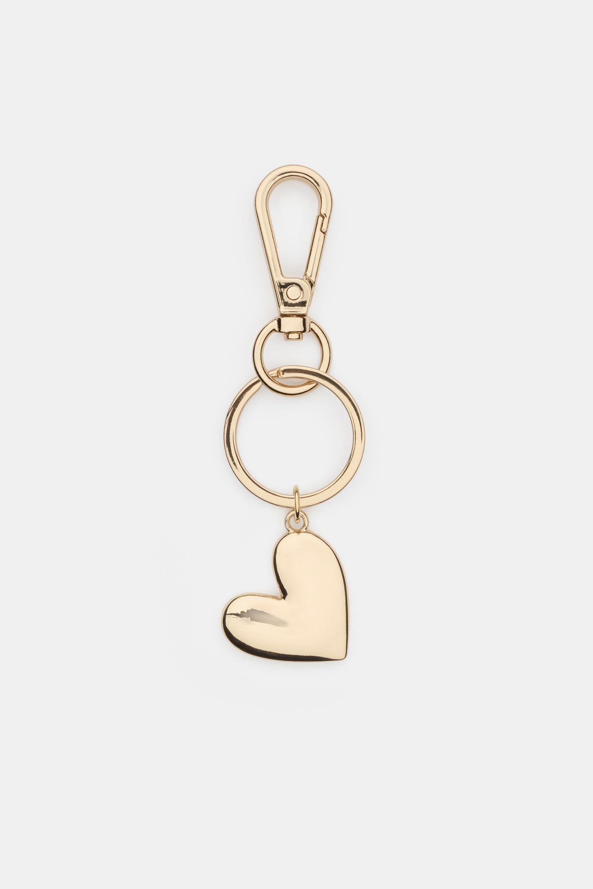 Gold Initial Keyring