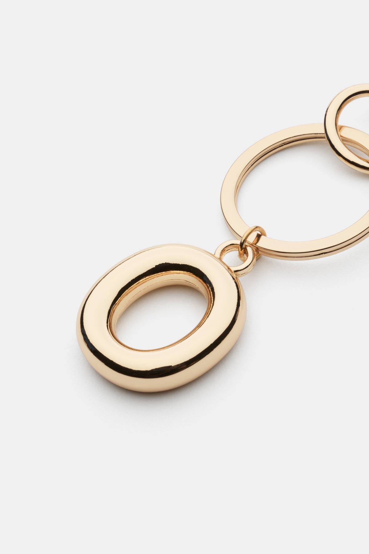Gold Initial Keyring