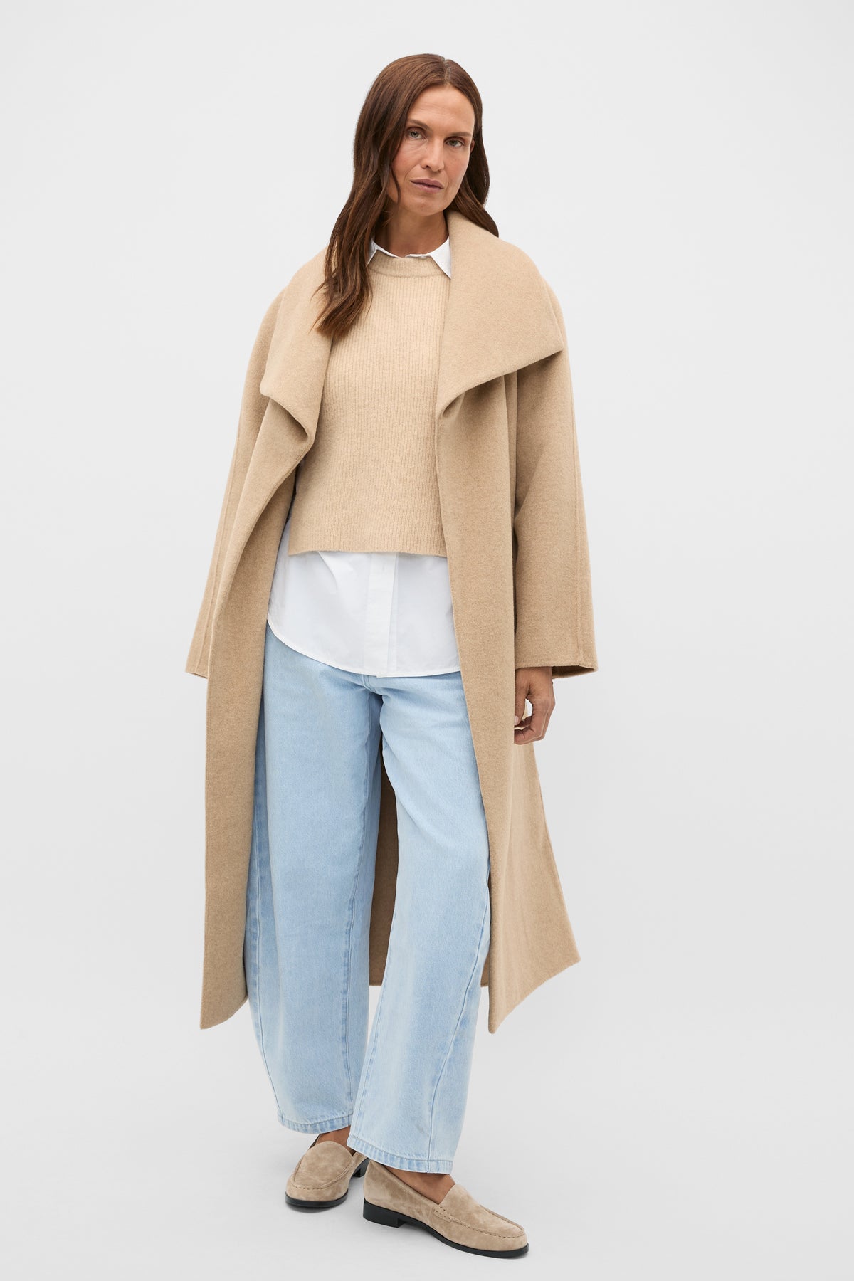 Tie Detail Collar Bib