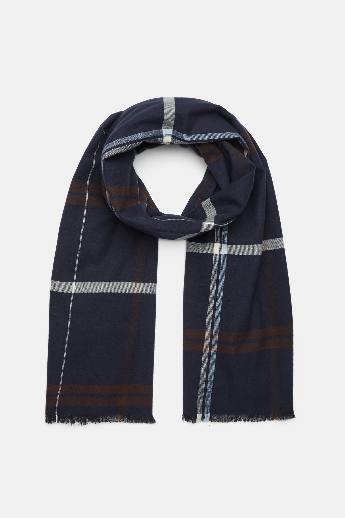 Multi Check Scarf