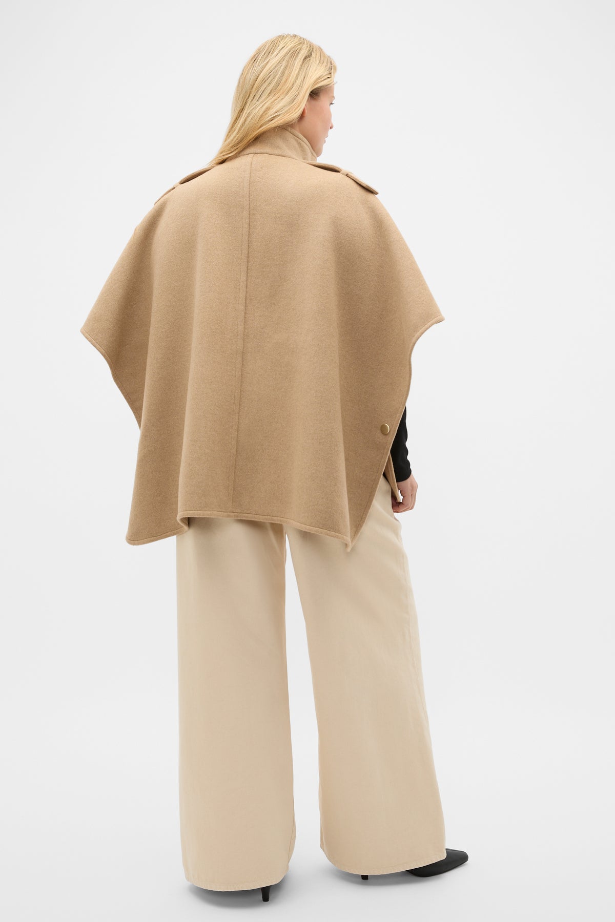 Wool Trench Cape