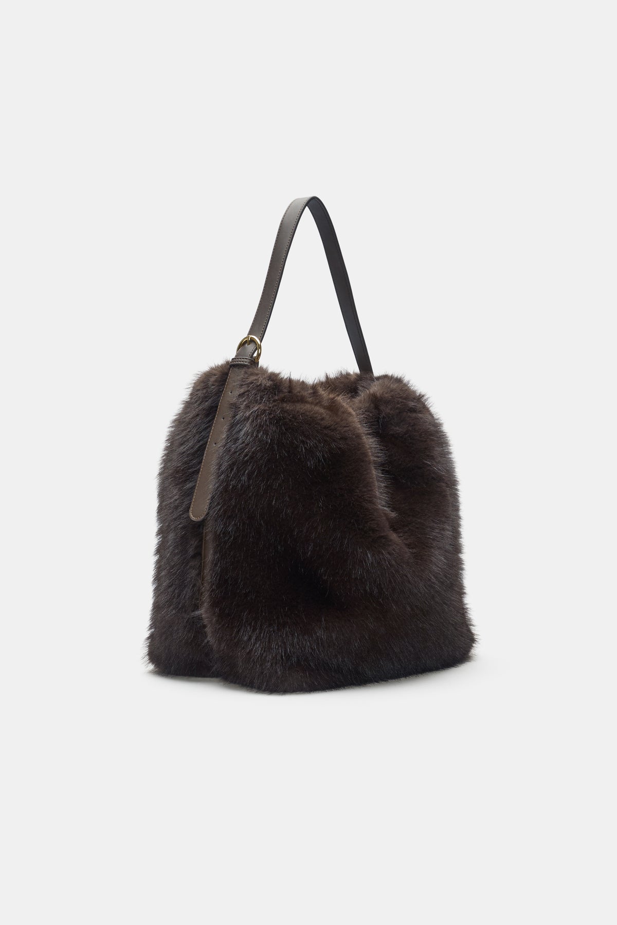 Fur Hobo Bag