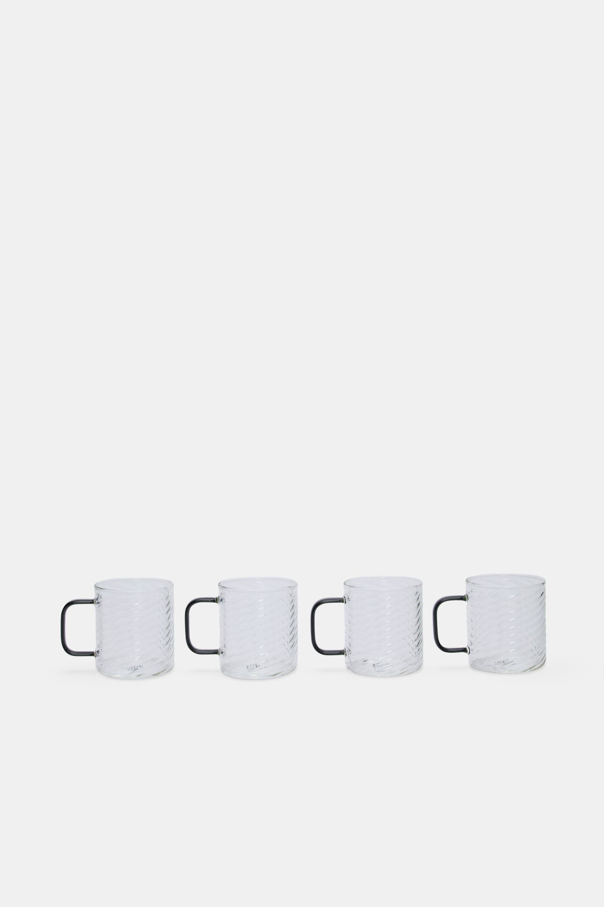 Aurora Glass Mug Set of 4