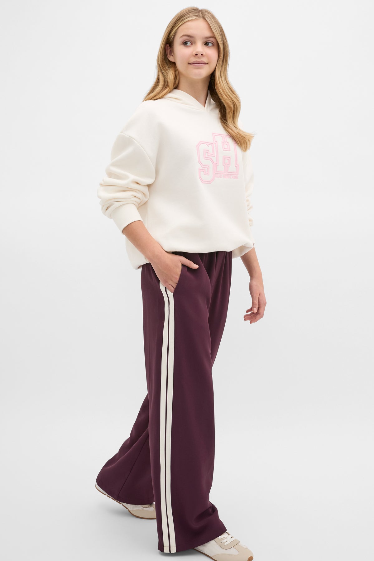Sporty Logo Hoodie