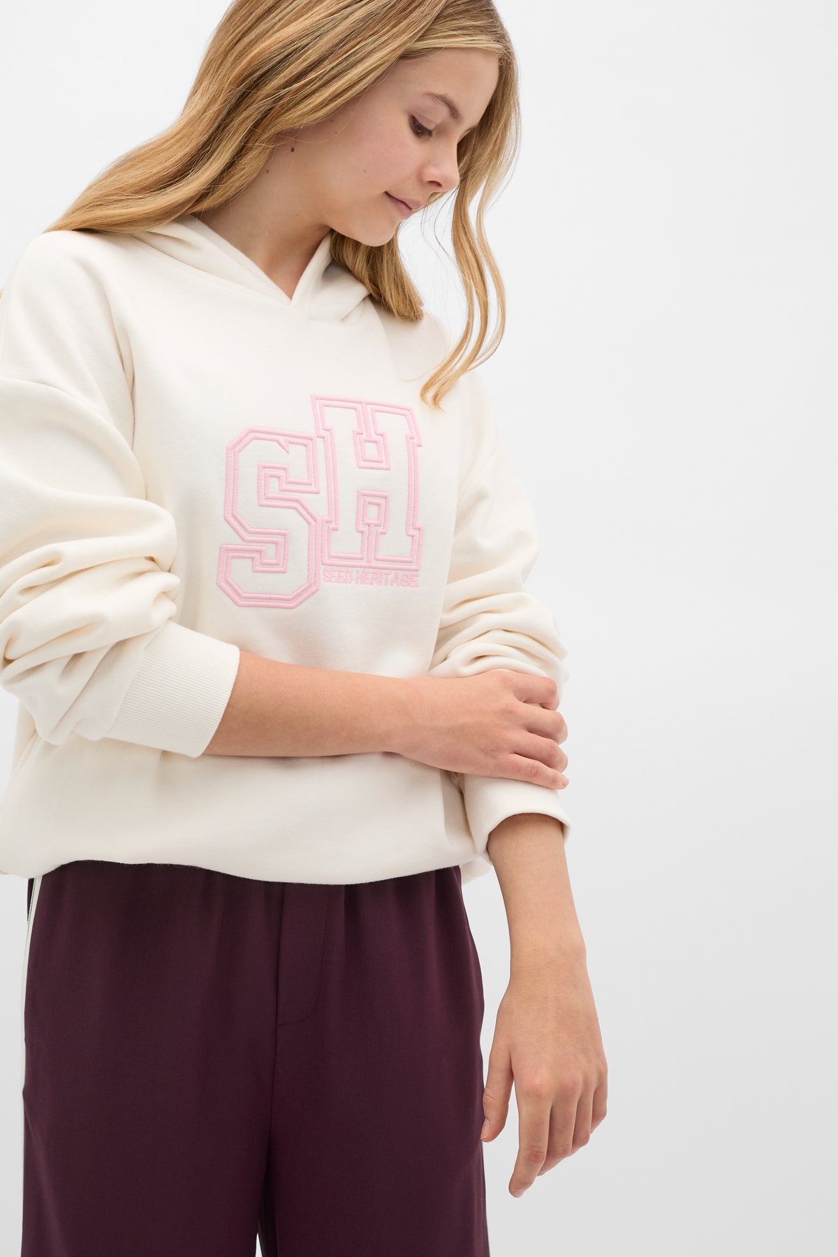 Sporty Logo Hoodie
