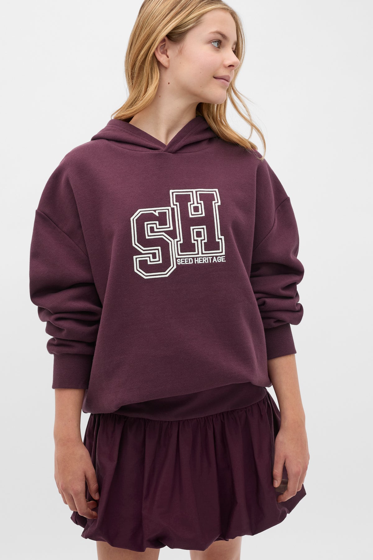 Sporty Logo Hoodie
