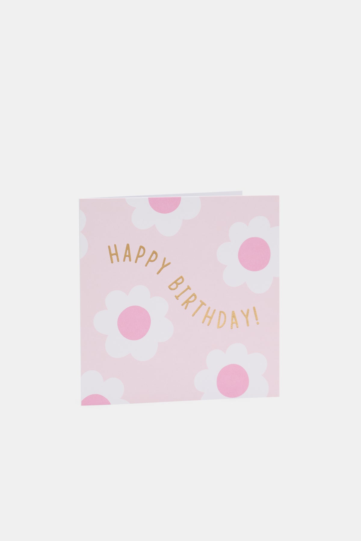 Happy Birthday Flower Card