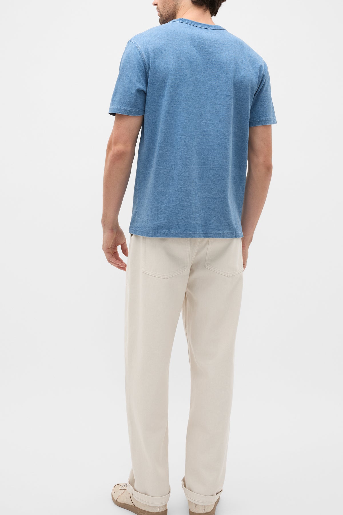 Indigo Crew Tee