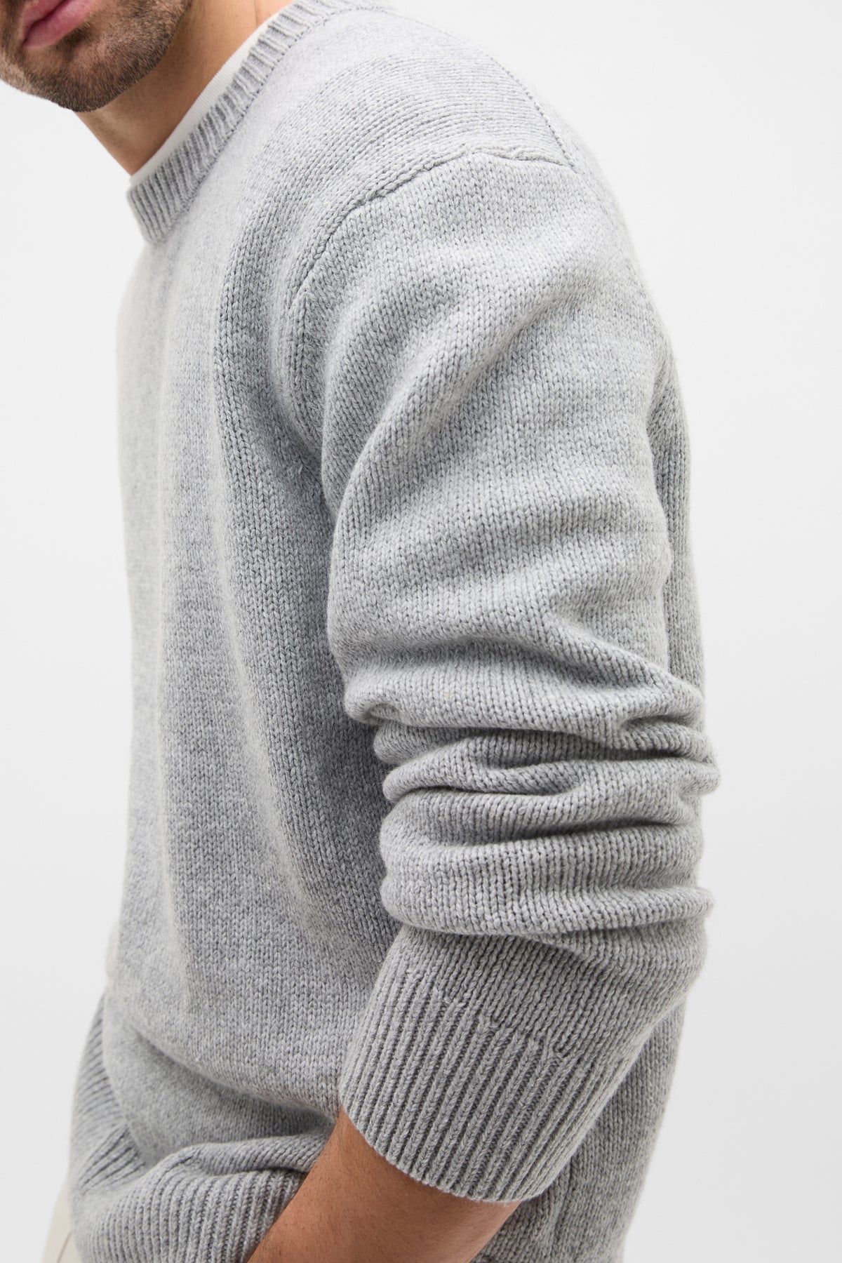 Wool Cotton Crew