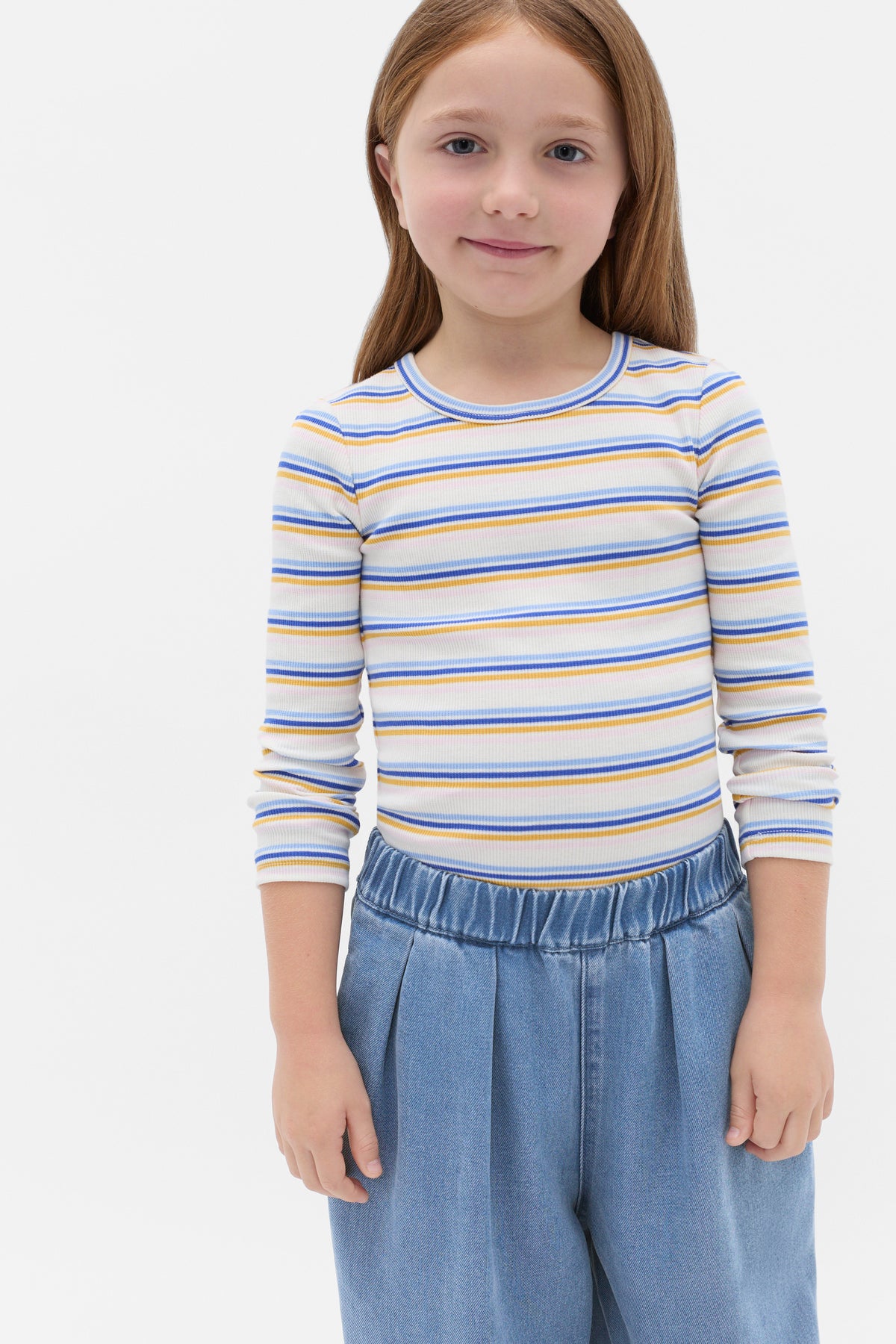 Stripe Rib Tee
