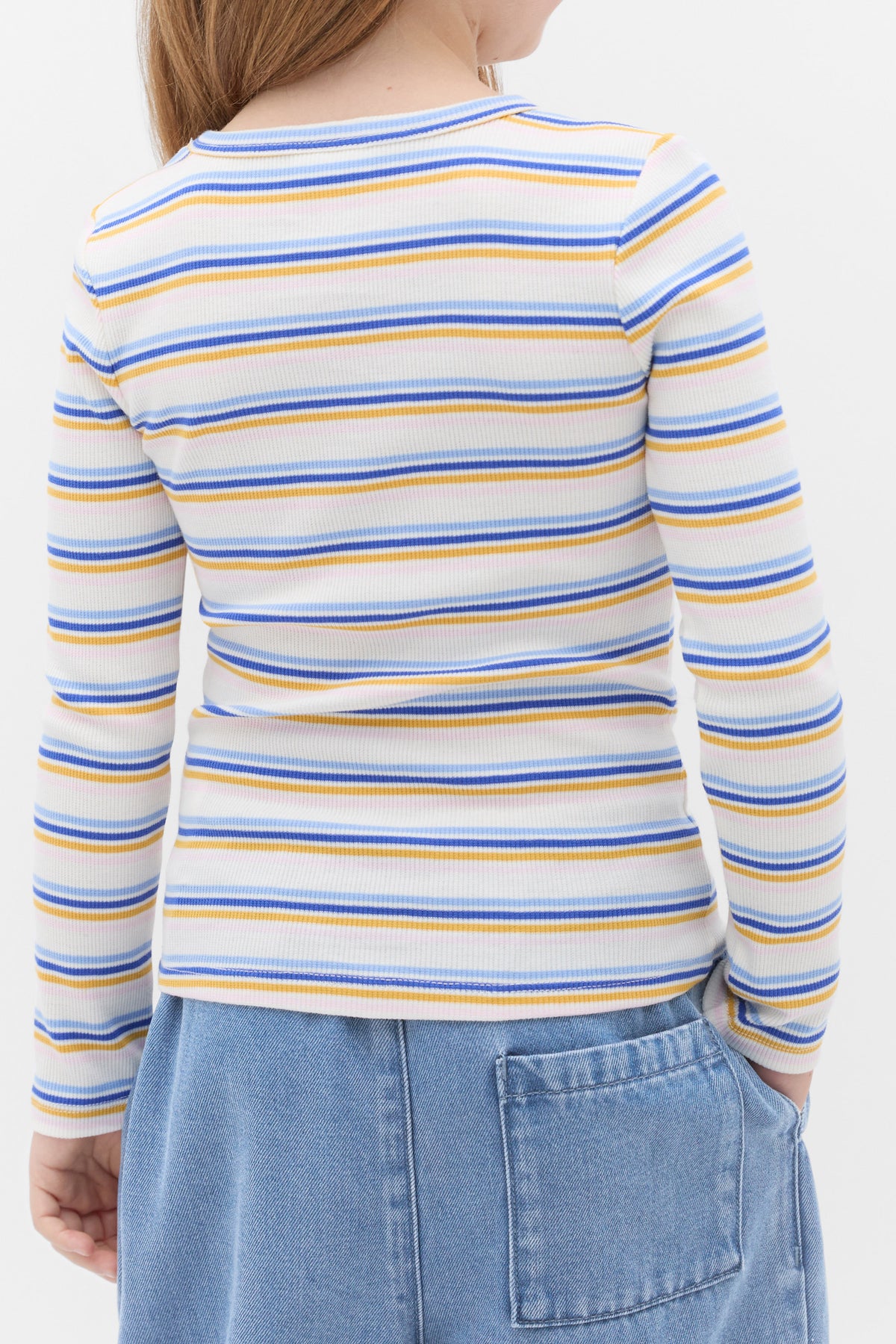 Stripe Rib Tee
