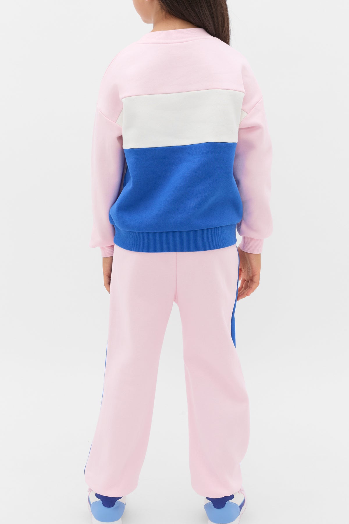 Colour Block Logo Sweat