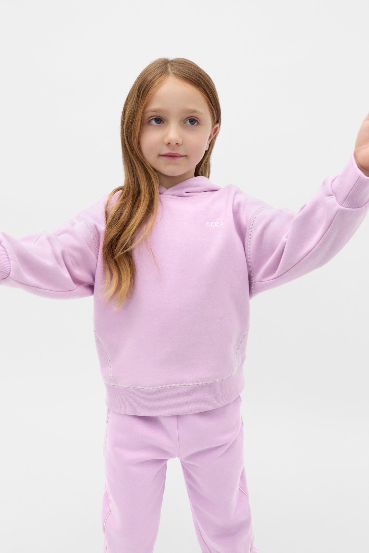 Contrast Stitch Hoodie