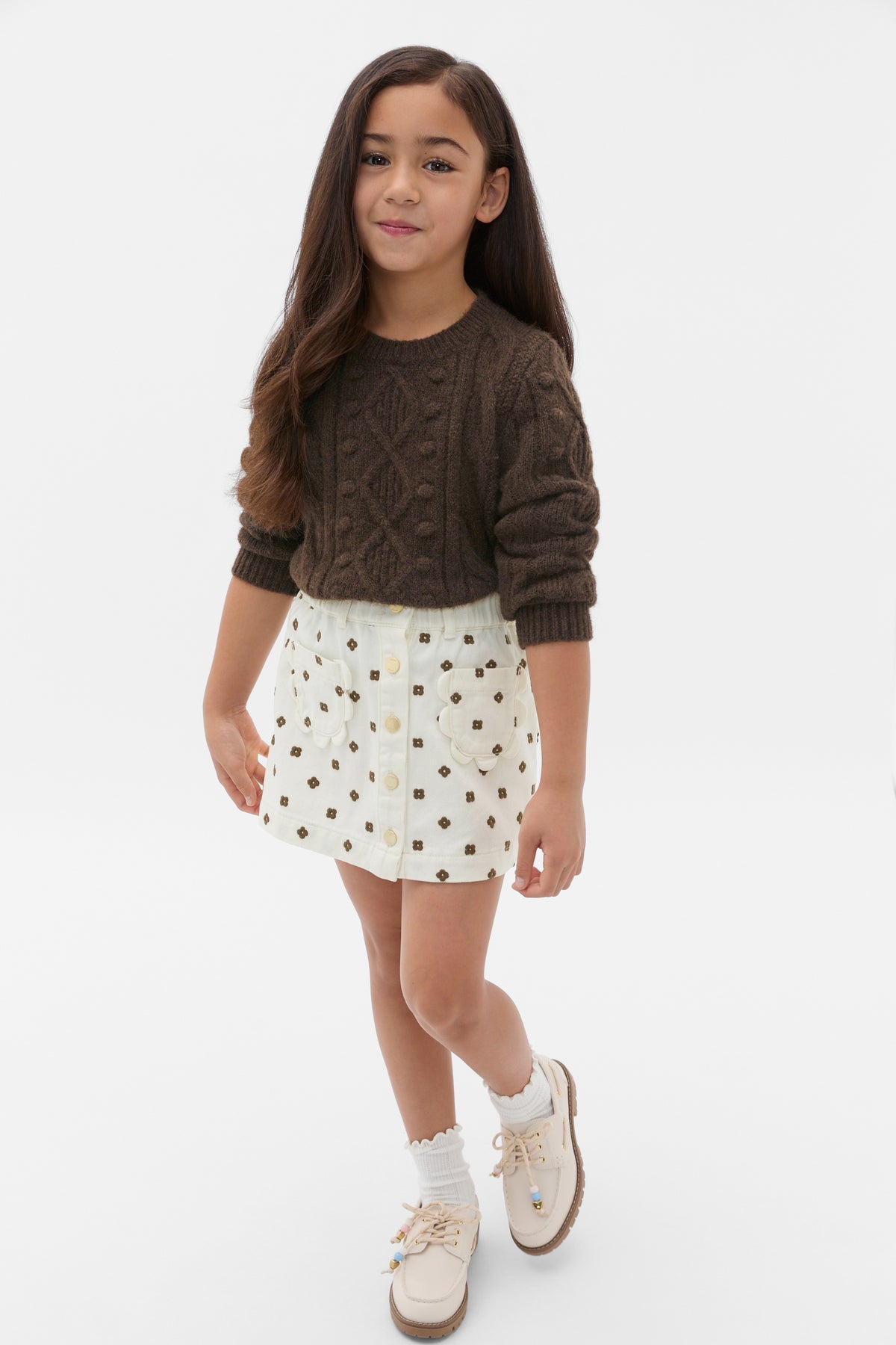 Bobble Knit Sweater