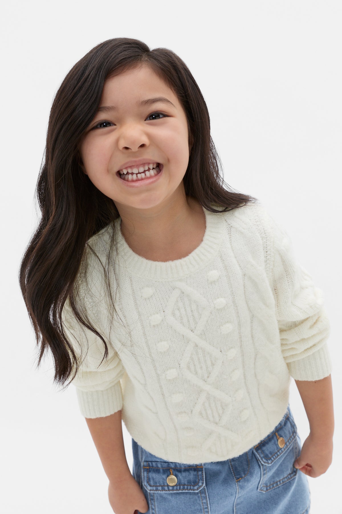 Bobble Knit Sweater