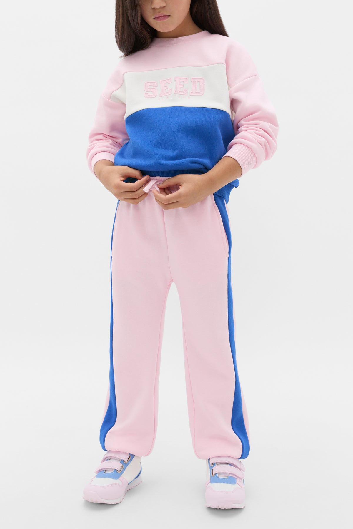 Contrast Panel Track Pant