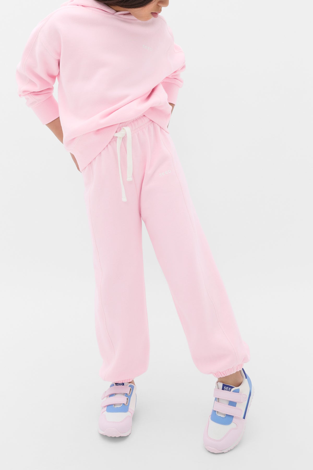 Contrast Stitch Track Pant
