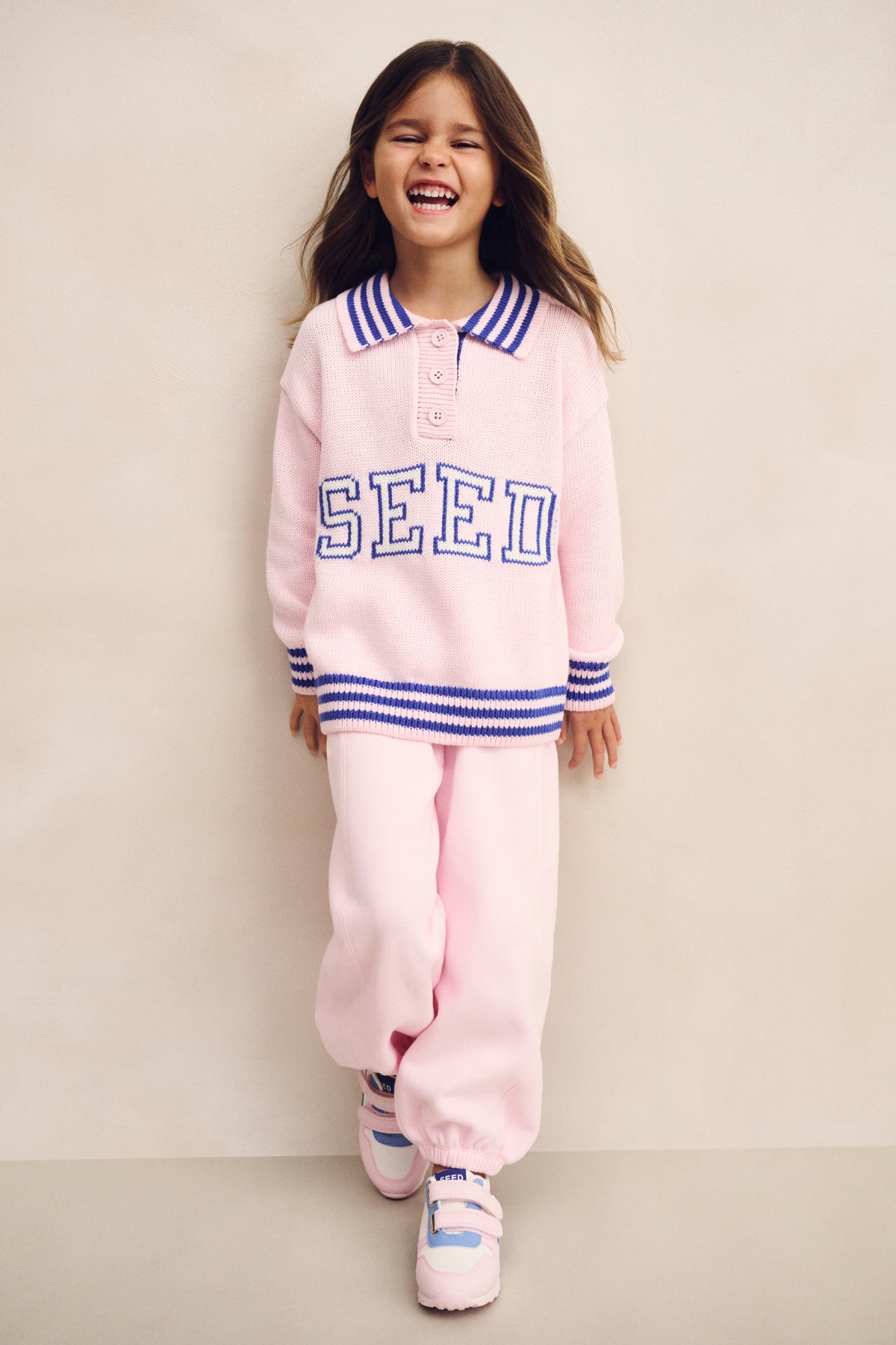 Contrast Stitch Track Pant