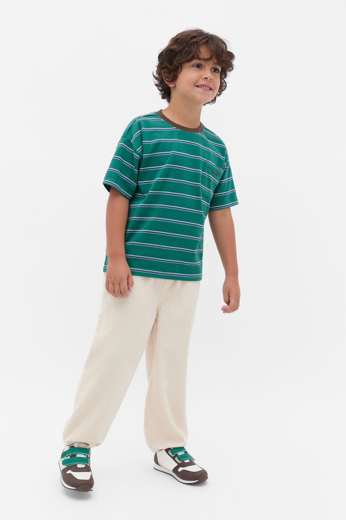 Stripe Pocket Tee