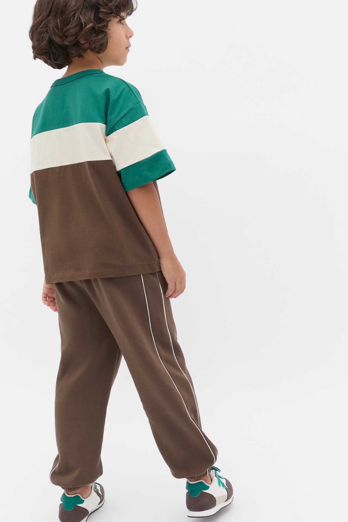 Colourblock  Logo Tee