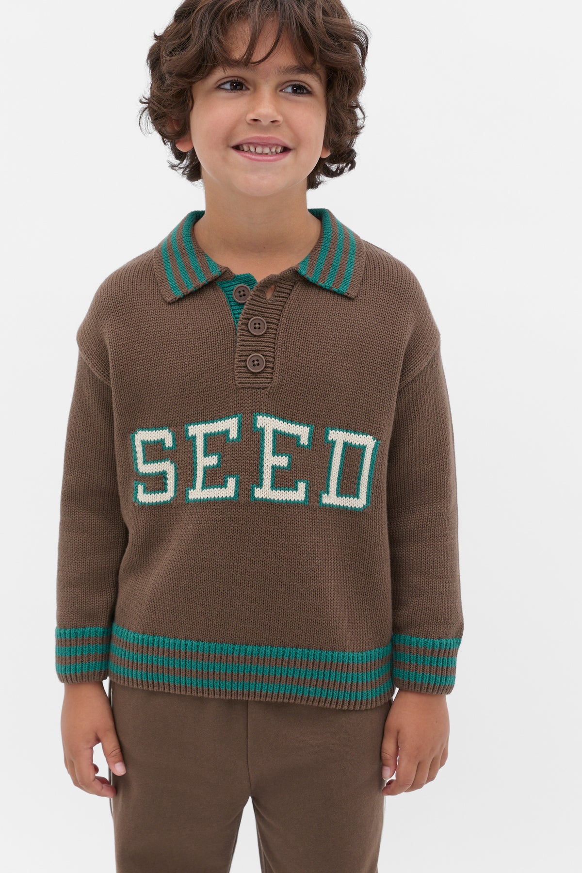 Retro Logo Knit