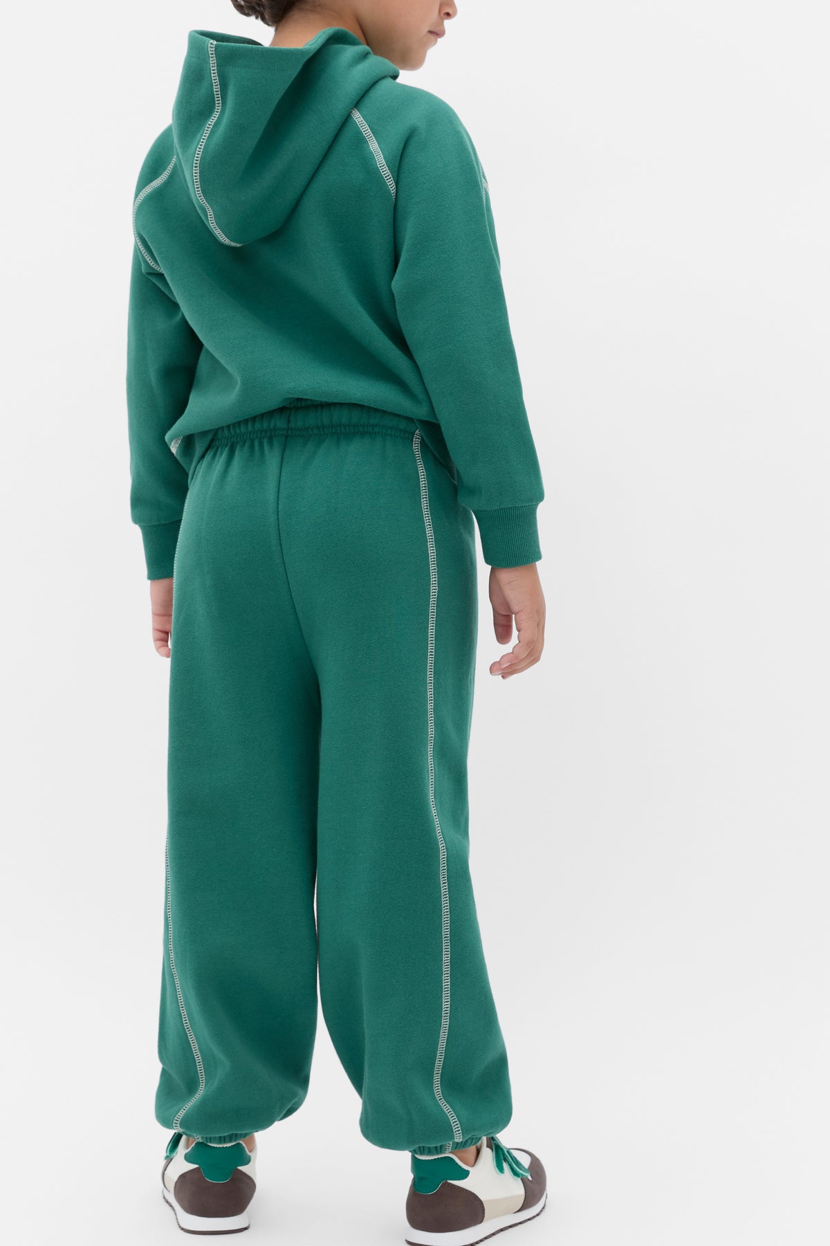 Contrast Stitch Track Pant