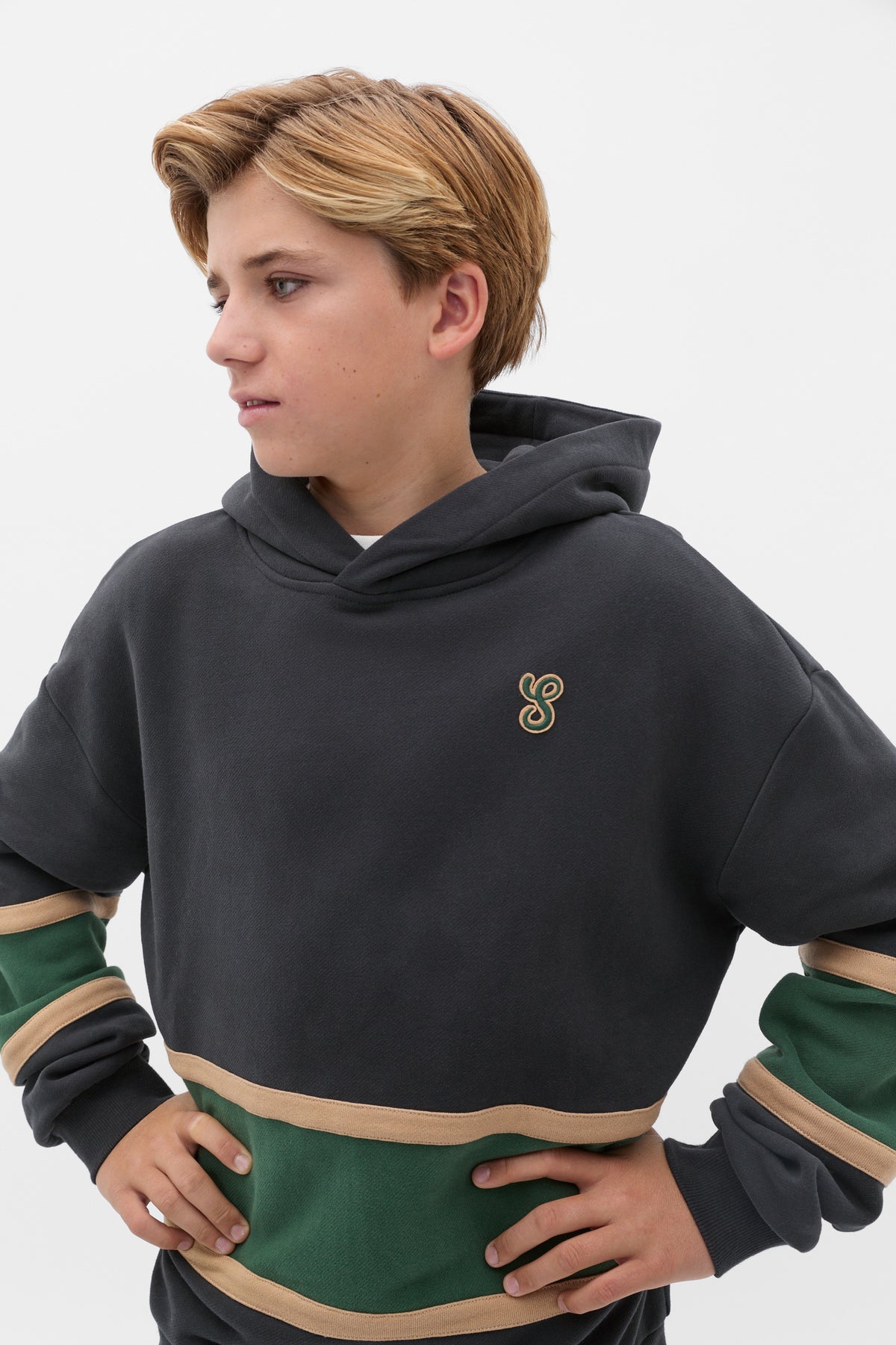 Spliced Hoodie