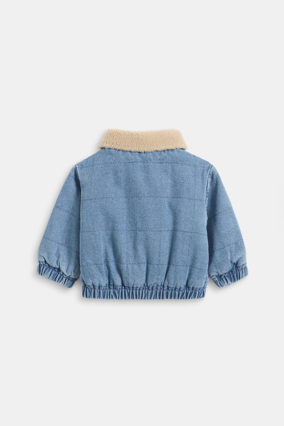 Two Tone Denim Bomber