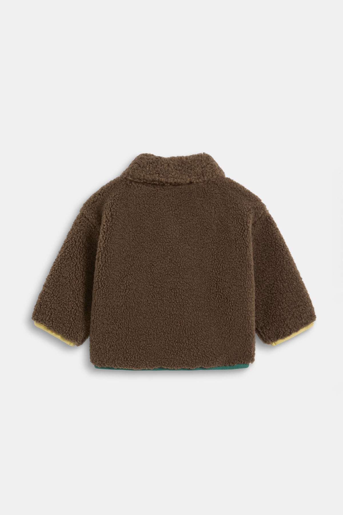 Contrast Teddy Jacket