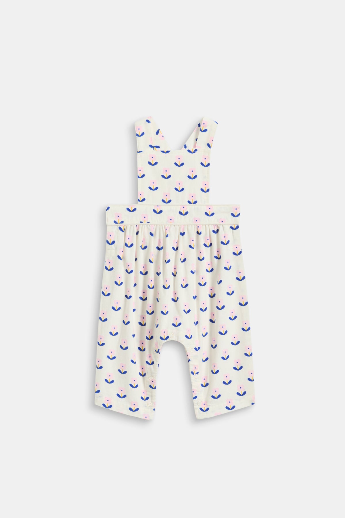 Cord Floral Overall