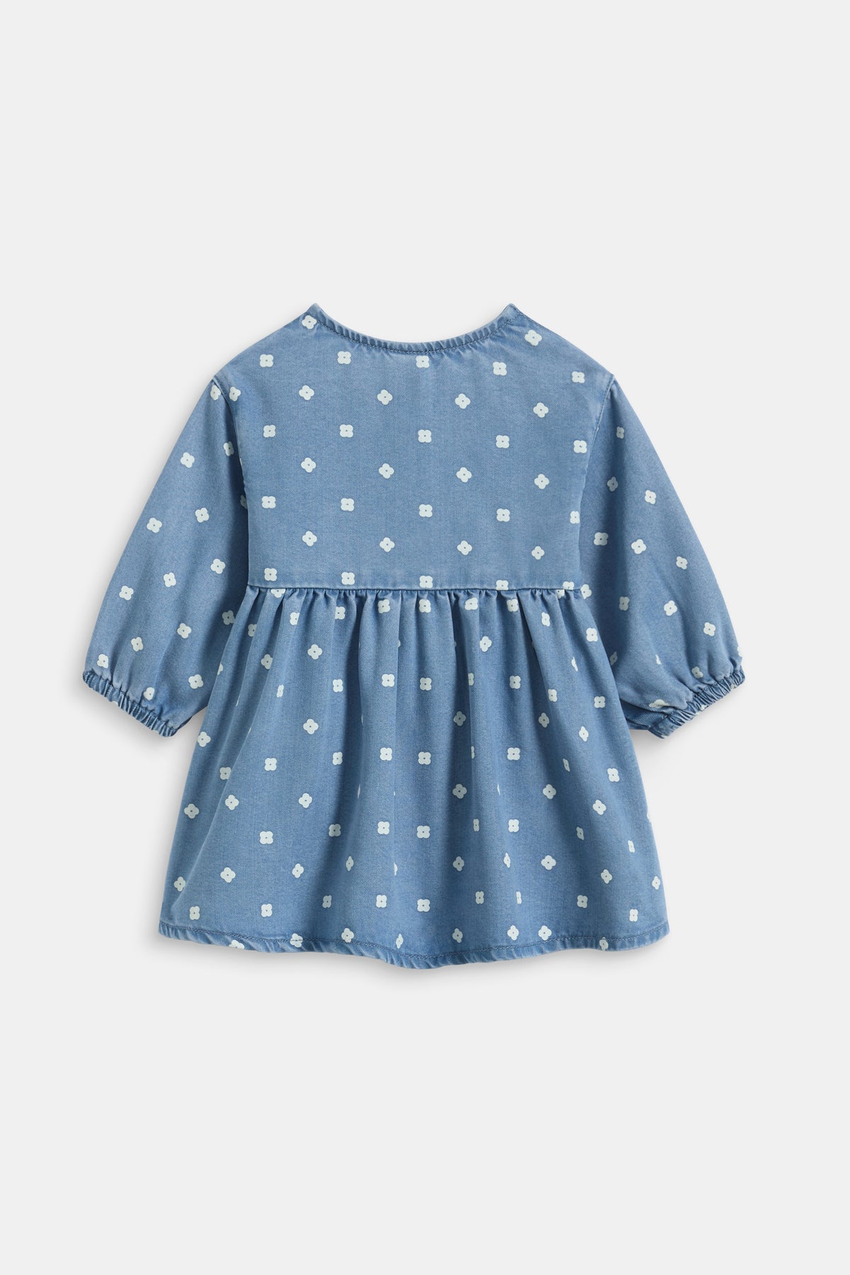 Floral Denim Dress
