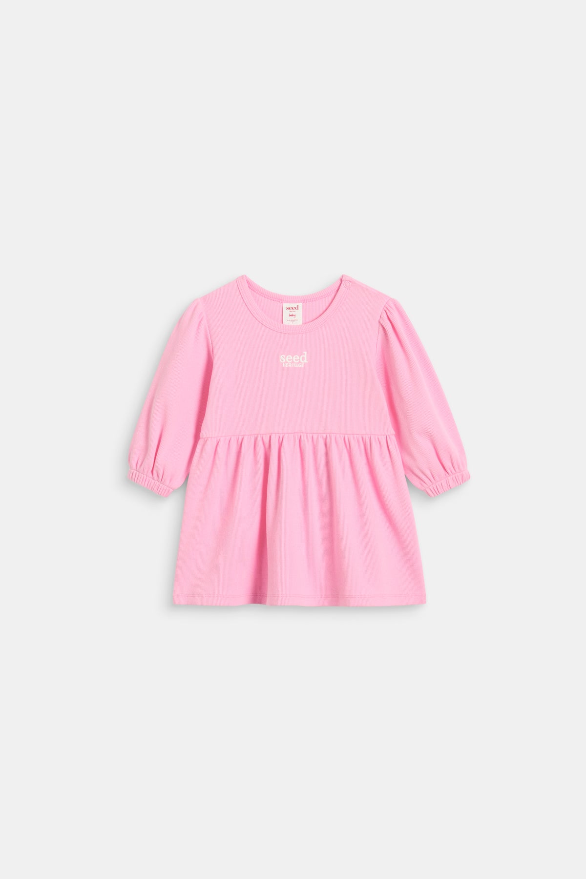 Logo Rib Dress