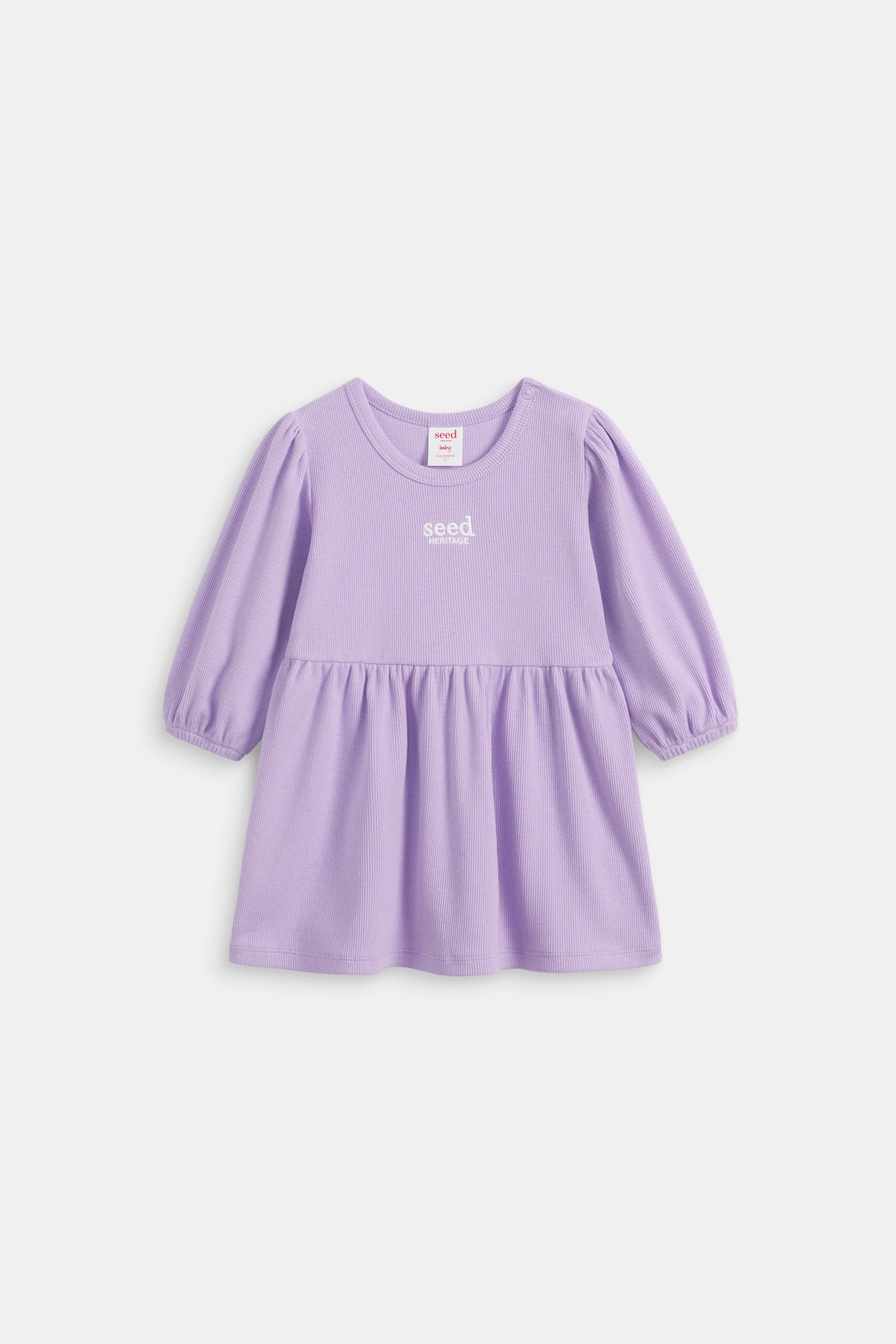 Logo Rib Dress