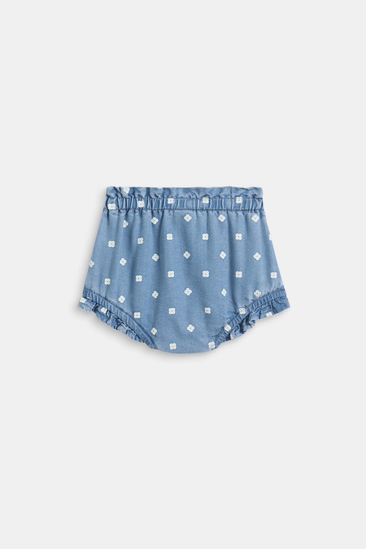 Floral Denim Bloomer