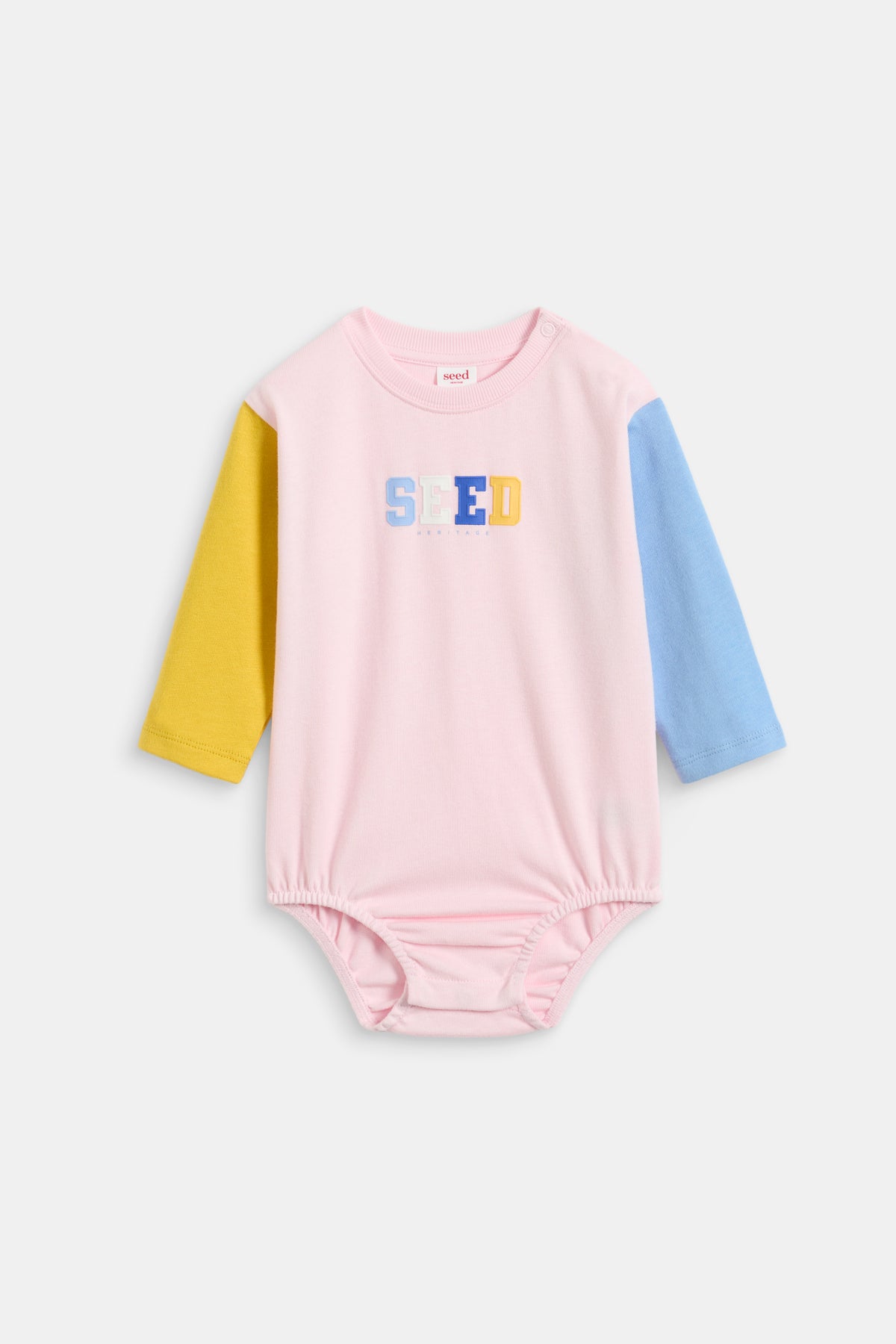 Colour Block Rugby Bodysuit