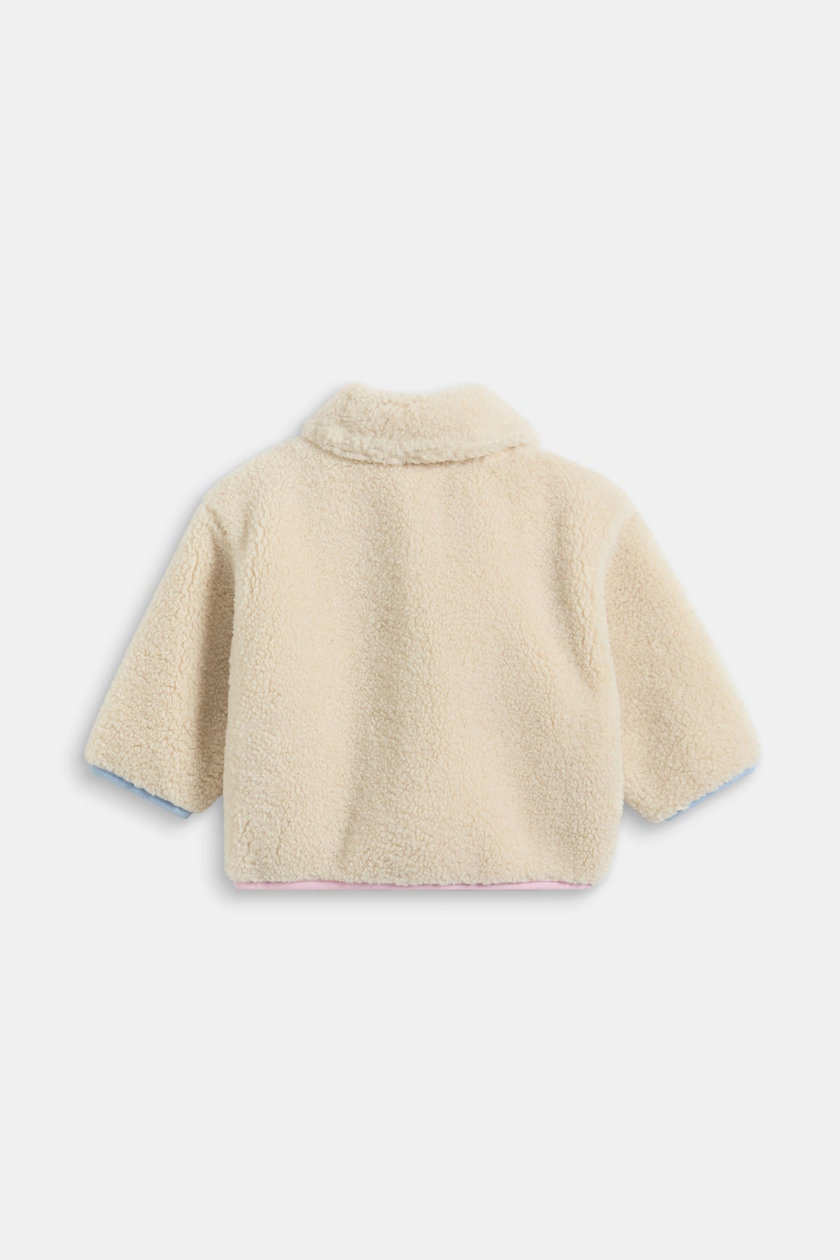 Contrast Teddy Jacket