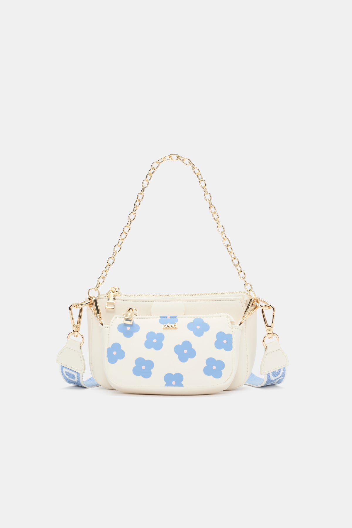 Floral Hybrid Cross Body Bag