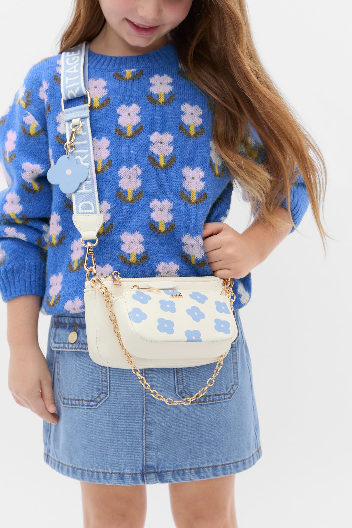 Floral Hybrid Cross Body Bag