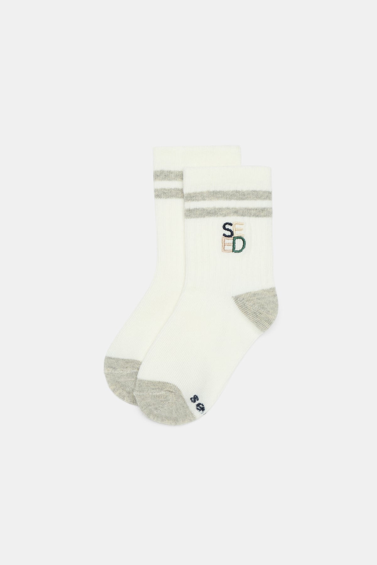 Quad Logo Rib Sock