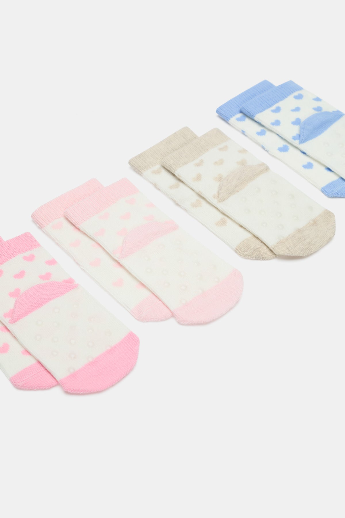 Baby Hearts Sock 4 Pack