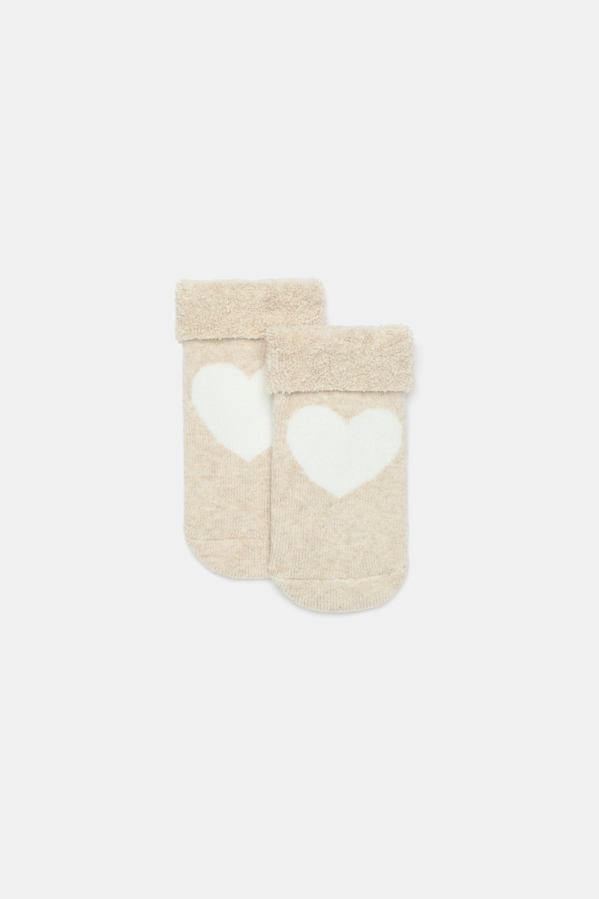 Newborn Terry Heart Sock
