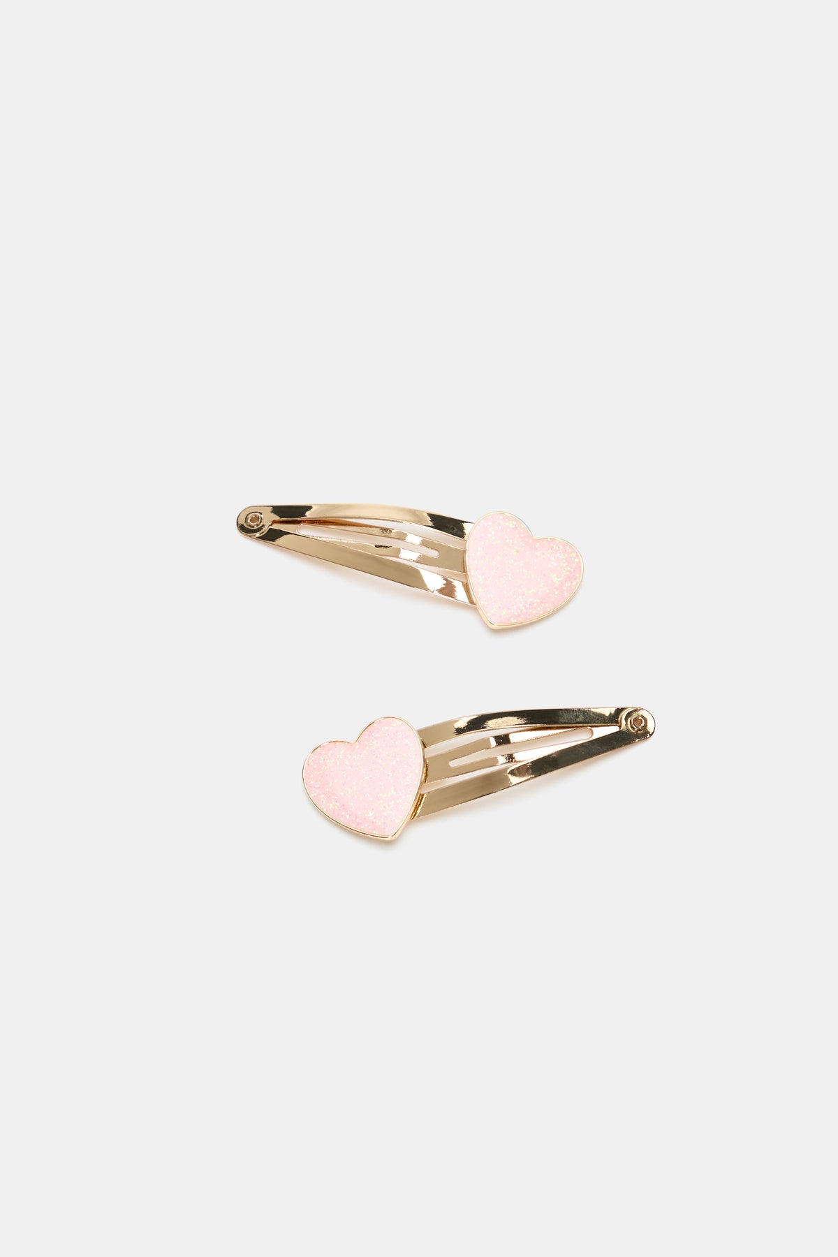 Enamel Heart Snaps