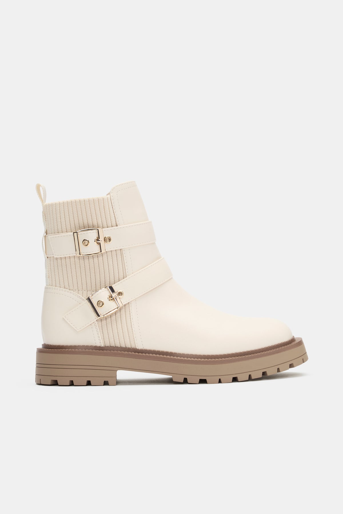 Rib Biker Boot