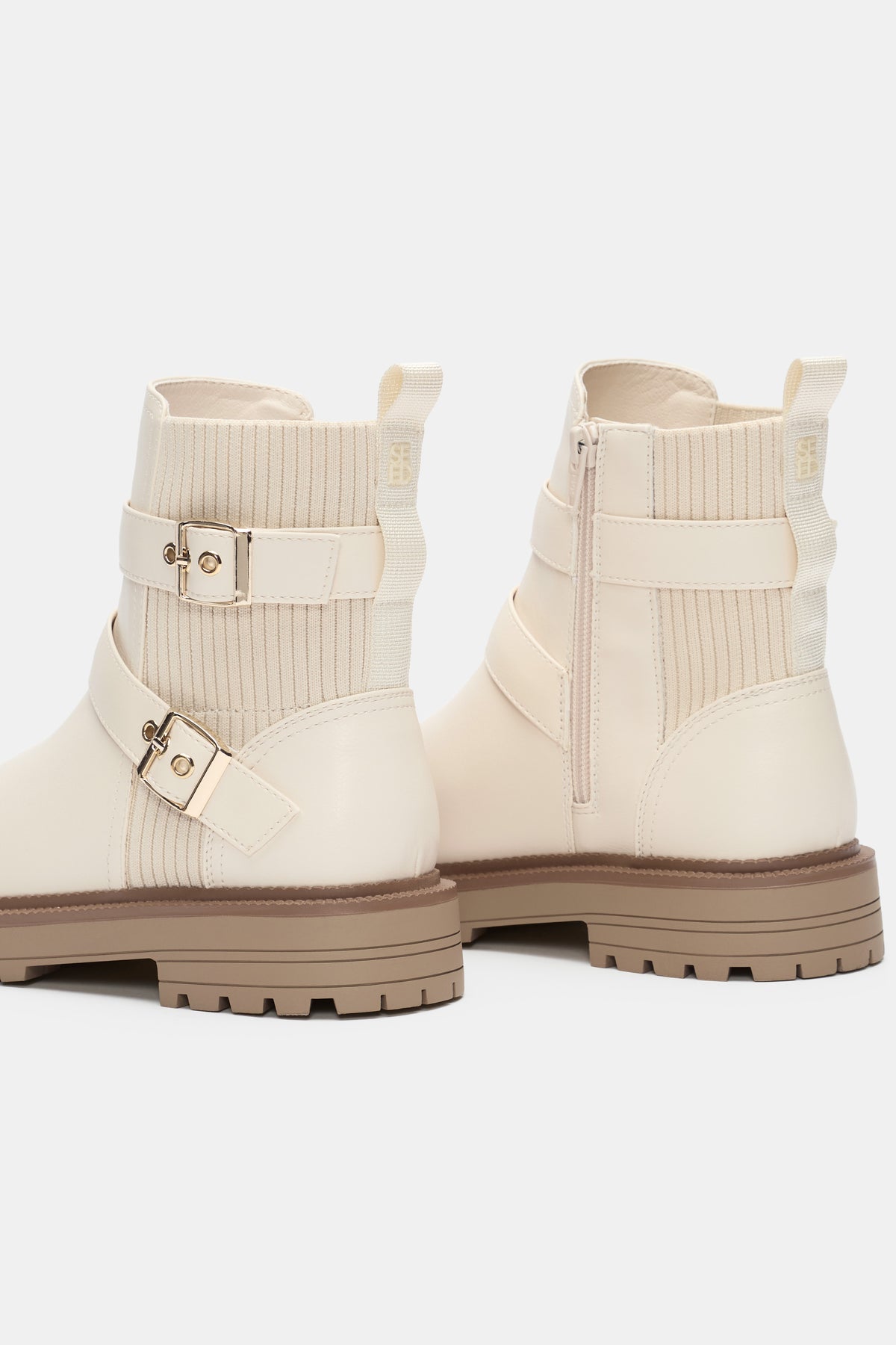 Rib Biker Boot