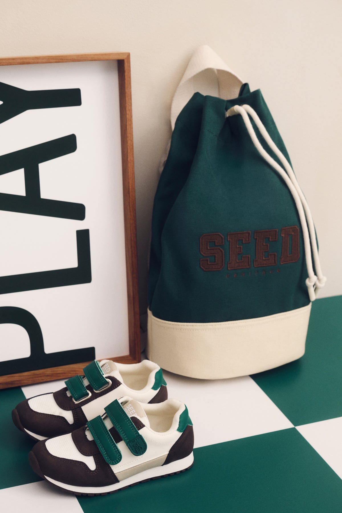 Retro Colourblock Jogger
