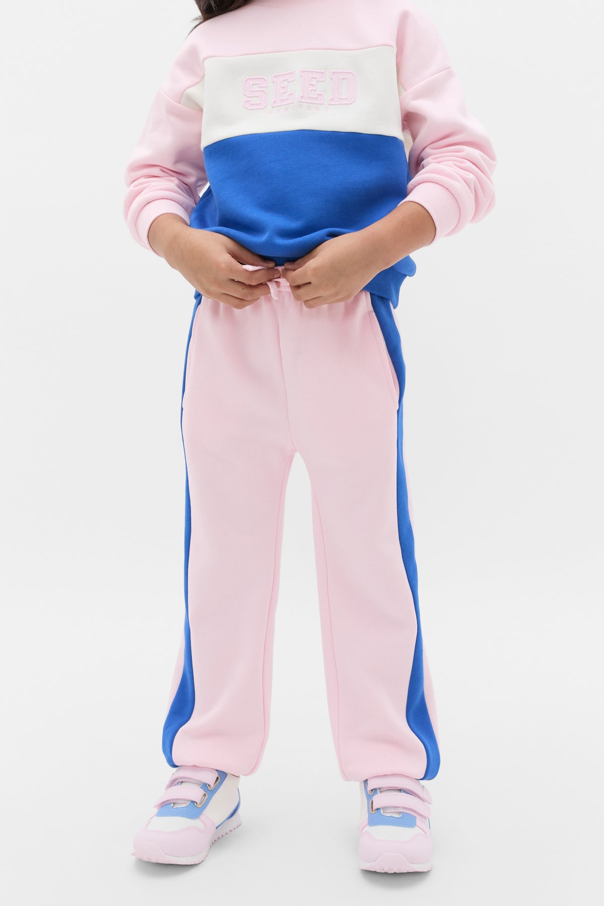 Retro Colourblock Jogger