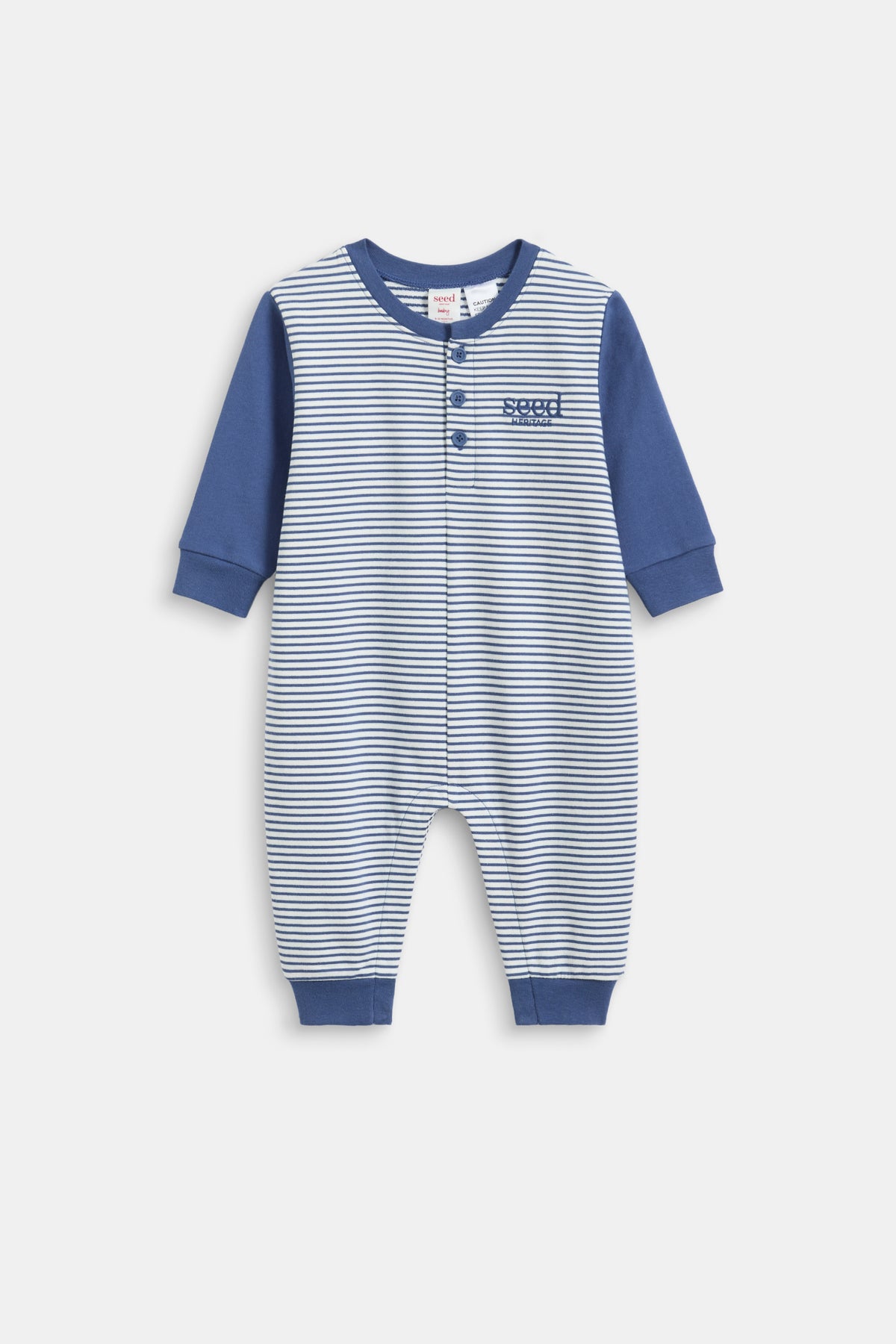 Logo Stripe Jumpsuit