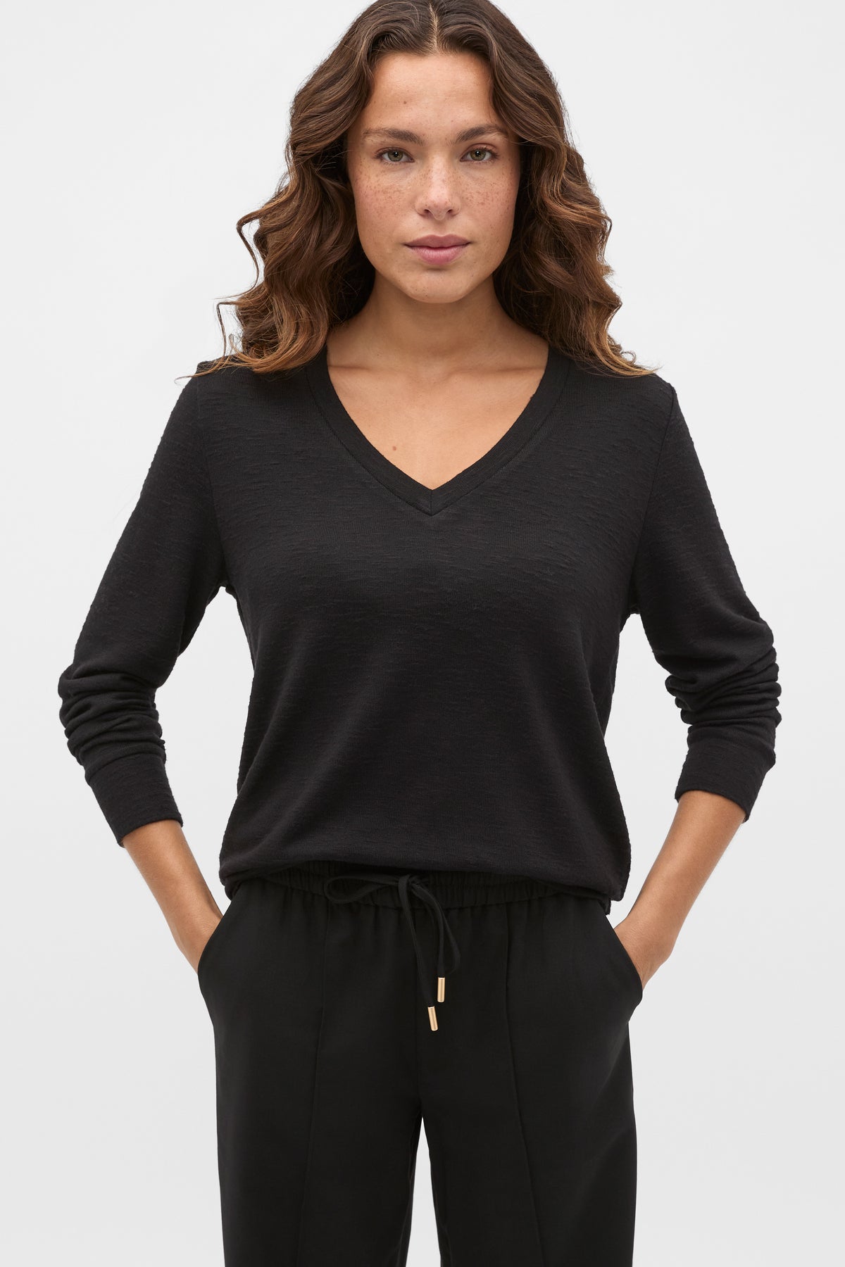 Supersoft V Neck Top