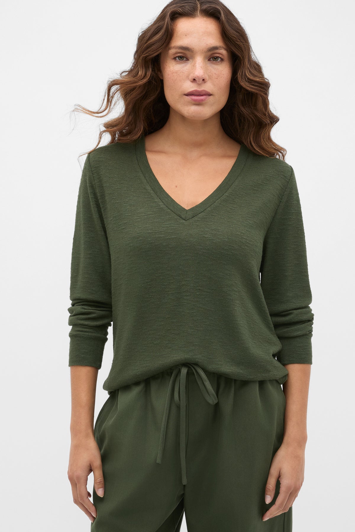 Supersoft V Neck Top