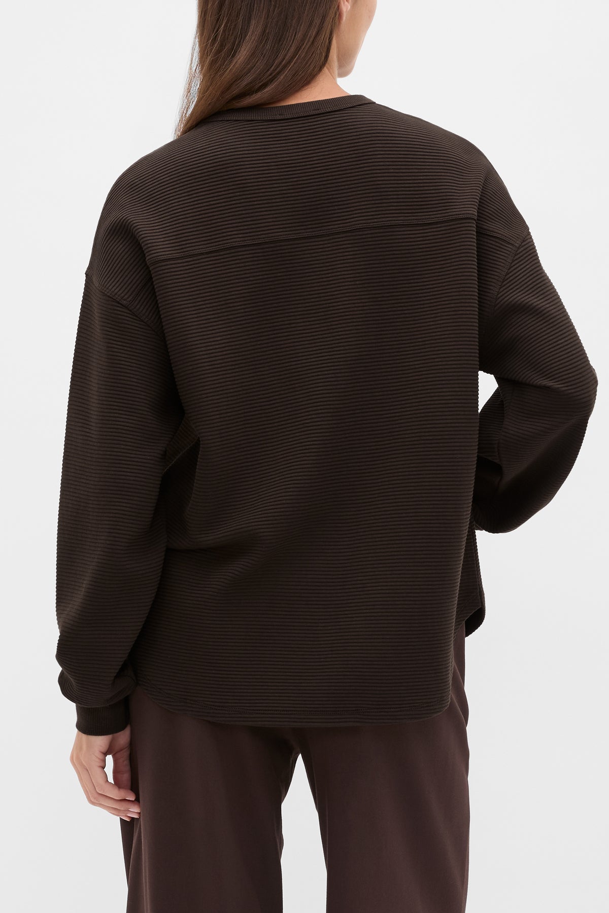 Ribbed Relaxed Sweat